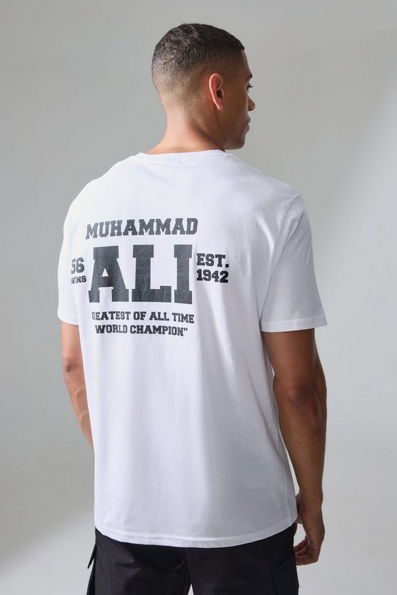 Oversize T-Shirt mit Active Muhammad Ali Goat Print