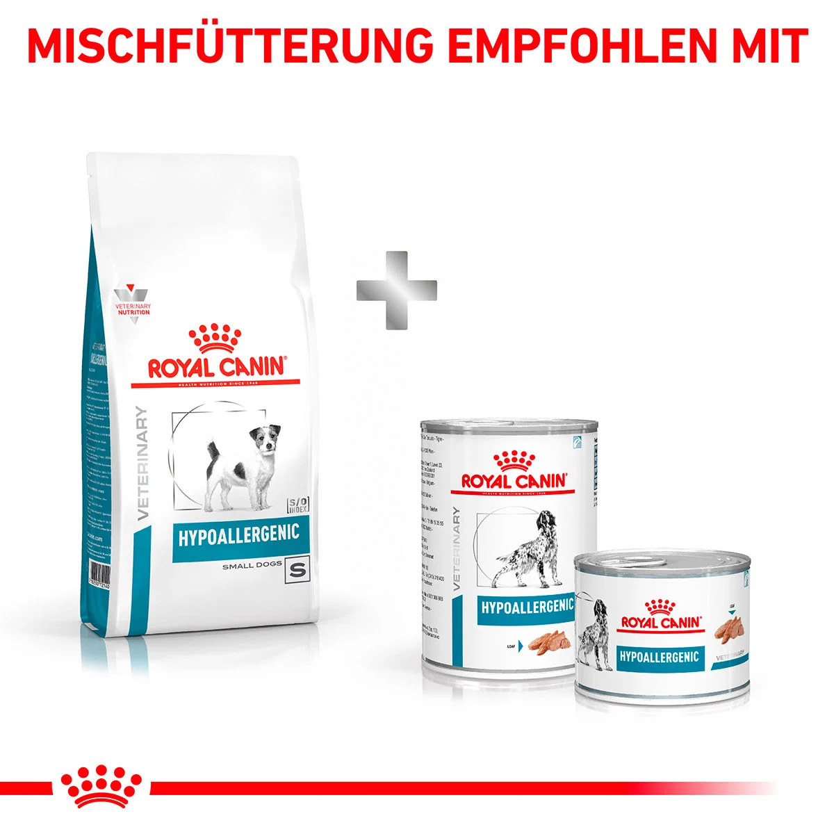 ROYAL CANIN Veterinary HYPOALLERGENIC SMALL DOGS Trockenfutter für Hunde