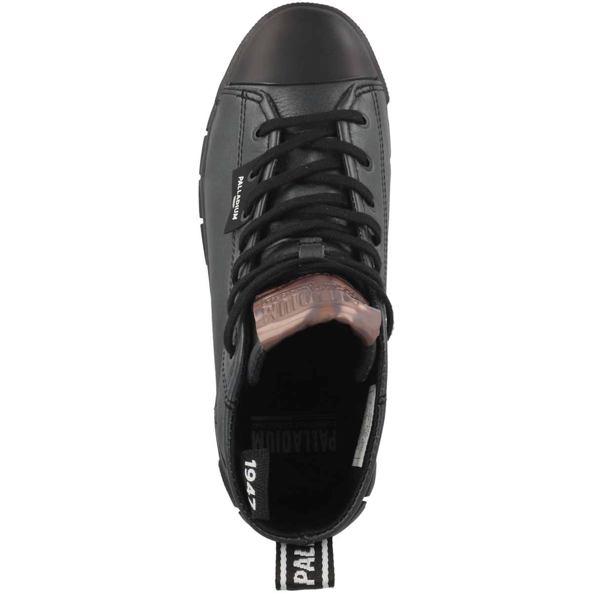Palladium Revolt Hi Metal Schnürboots schwarz
