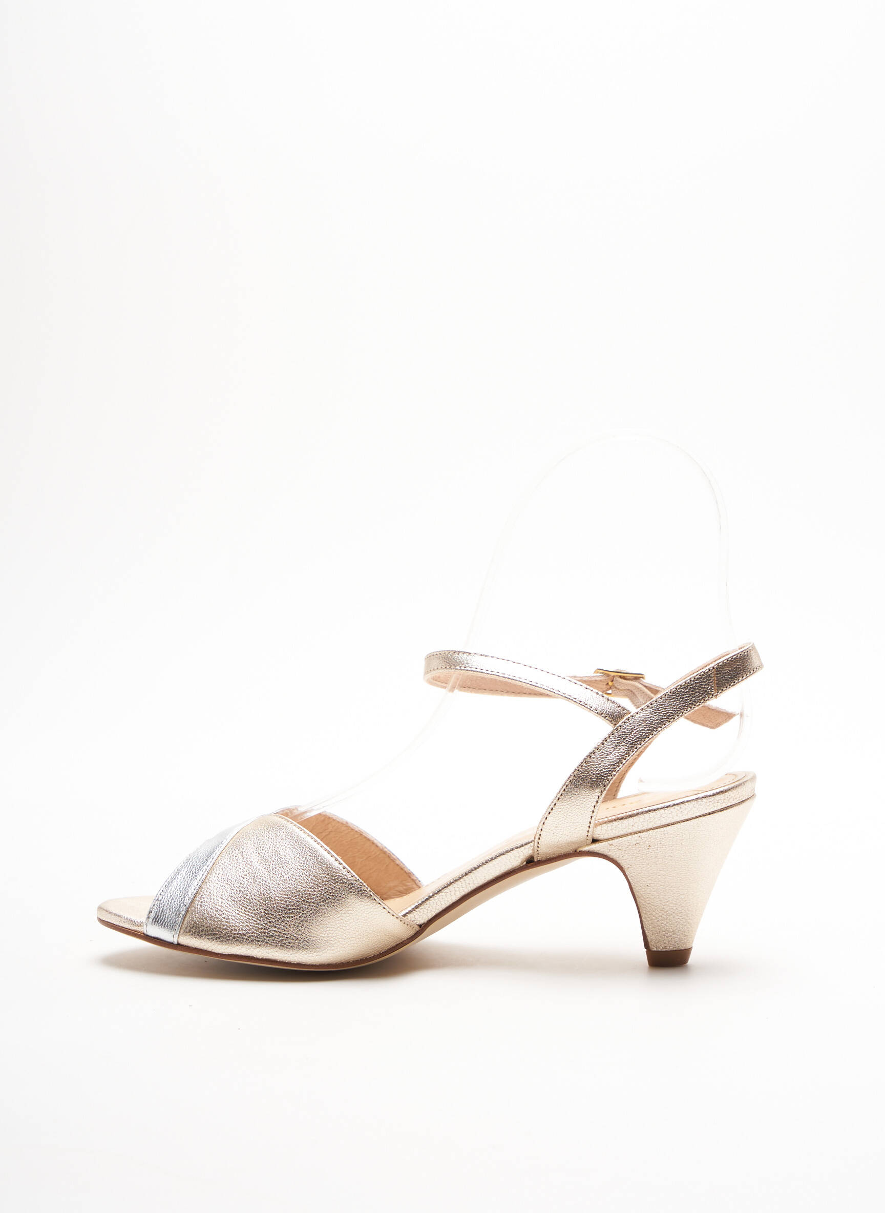 Georgia Rose Sandales Nu Pieds Femme couleur gris