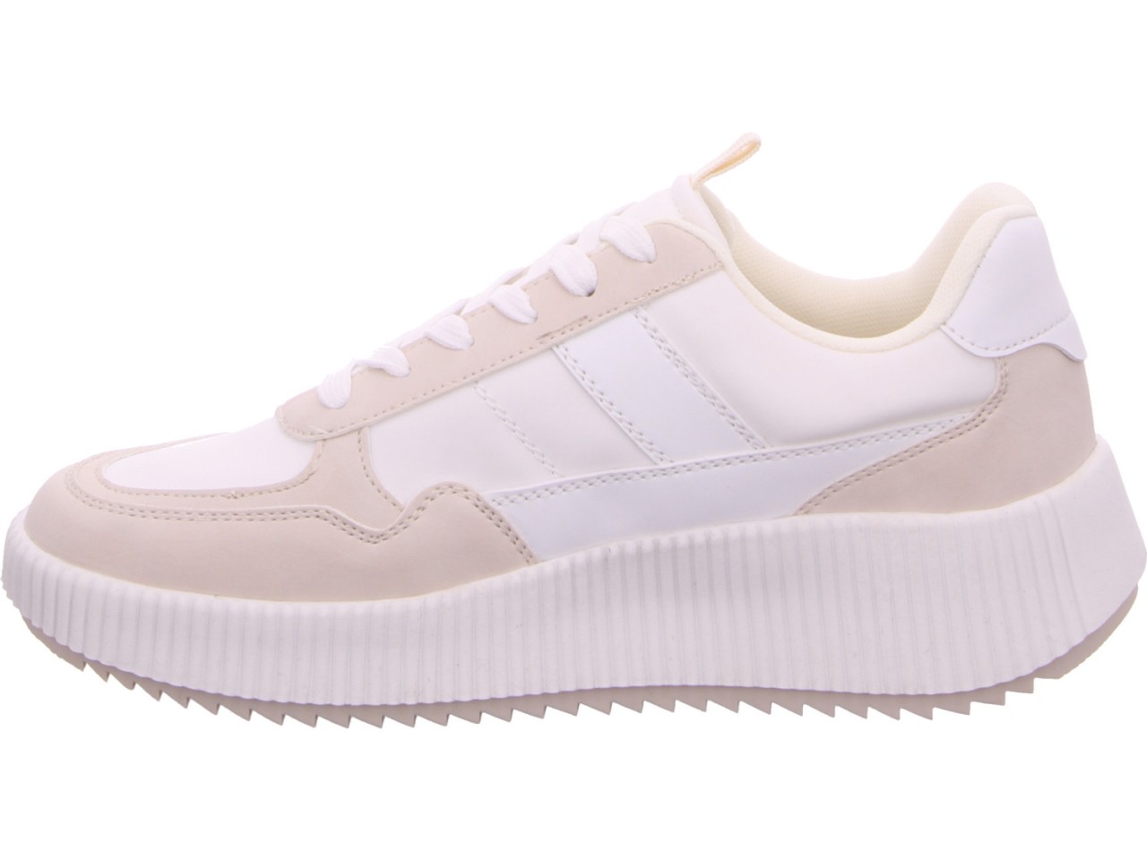 EDEL FASHION Freizeit Schnürer beige