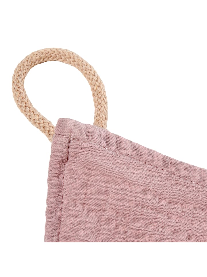 nordic coast company  Kuscheltuch Musselin Hase Rosa günstig kaufen onesize