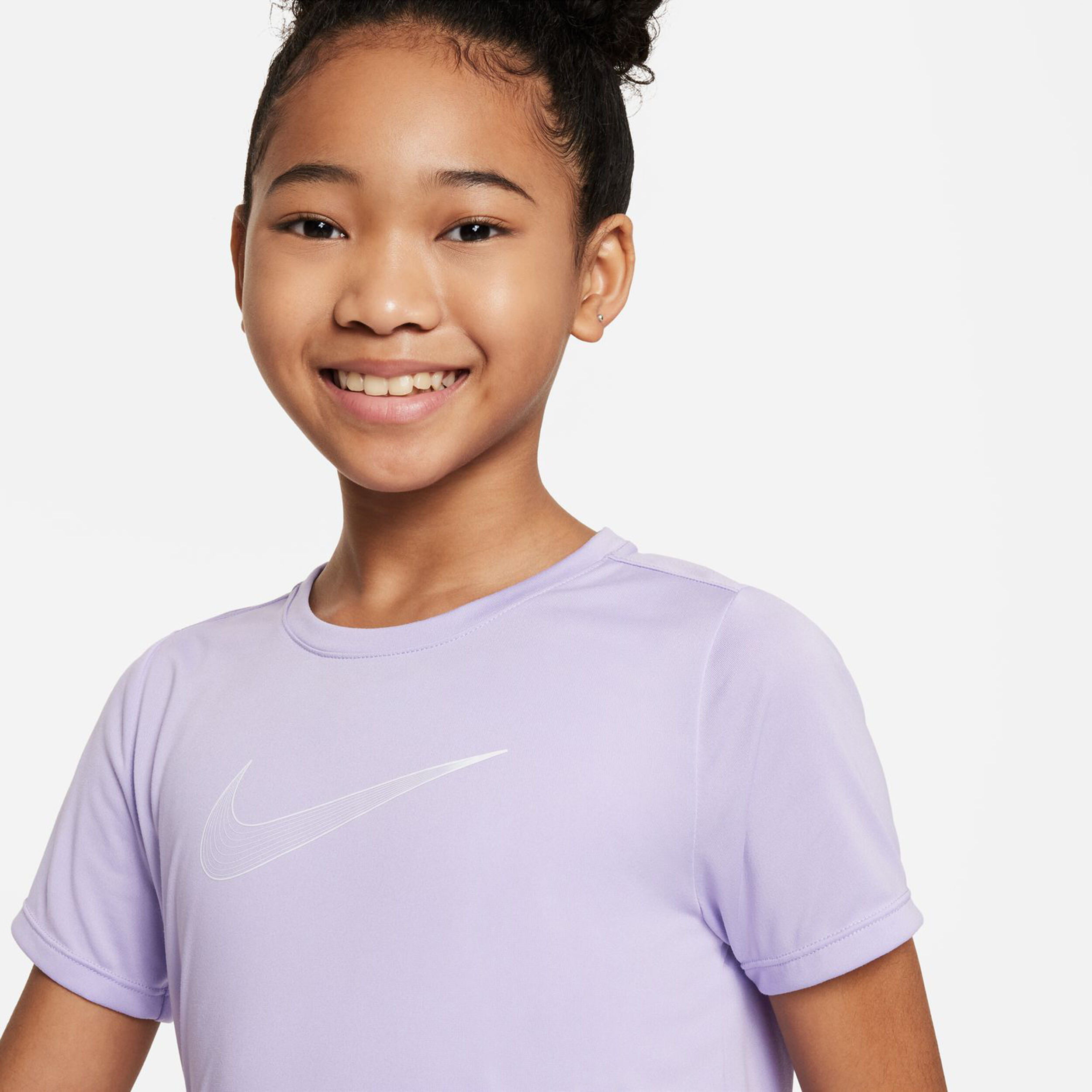 Dri-Fit One Big Kids T-Shirt Mädchen - Flieder