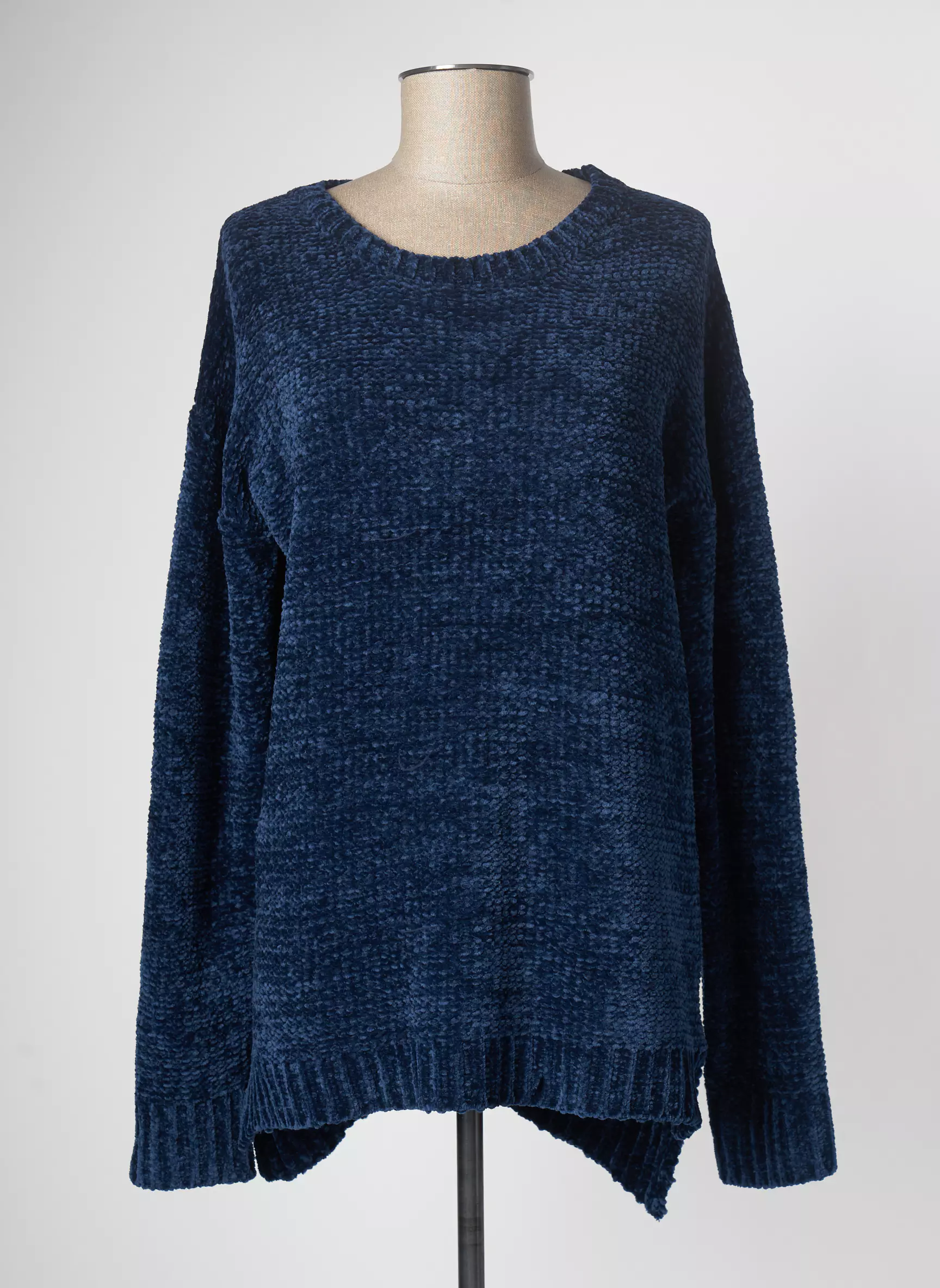 Compania Fantastica Grosse Maille Femme couleur bleu