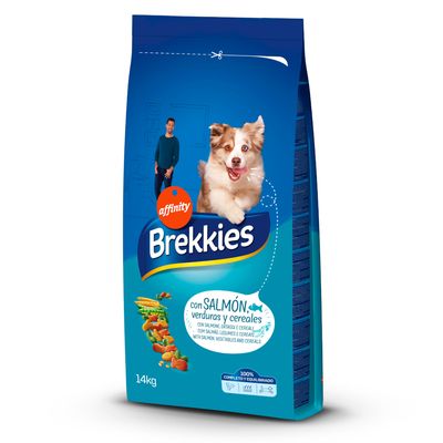 Brekkies Dog mit Lachs