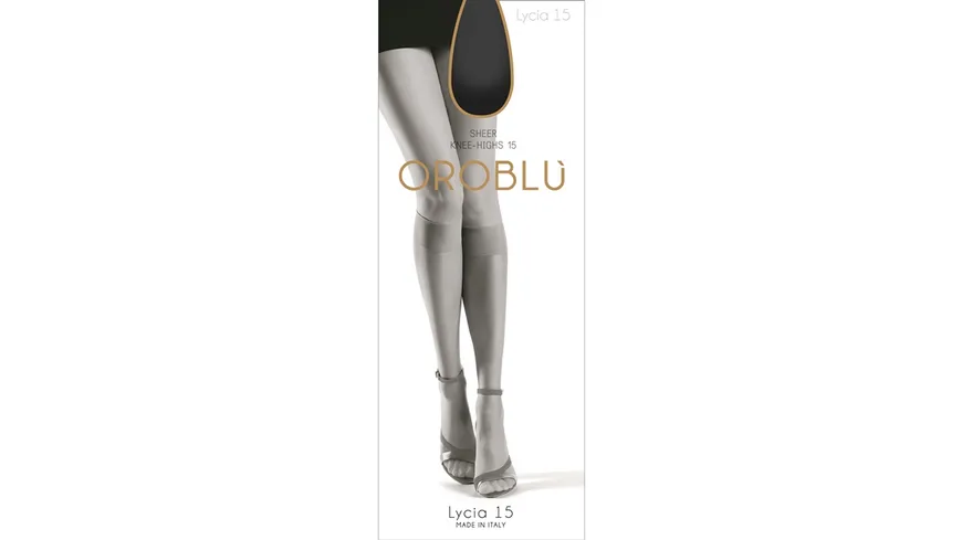 OROBLU Damen Kniestrümpfe Lycia Daily 15 DEN suntouch