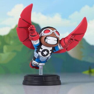 ** % SALE % ** Marvel Animated Statue Falcon 13 cm
