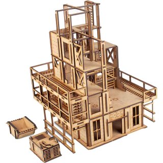 High-Rise Construction Site