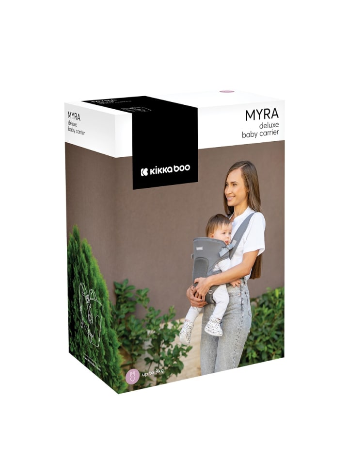 Kikkaboo Babytrage Myra Bauchtrage in natur günstig kaufen onesize