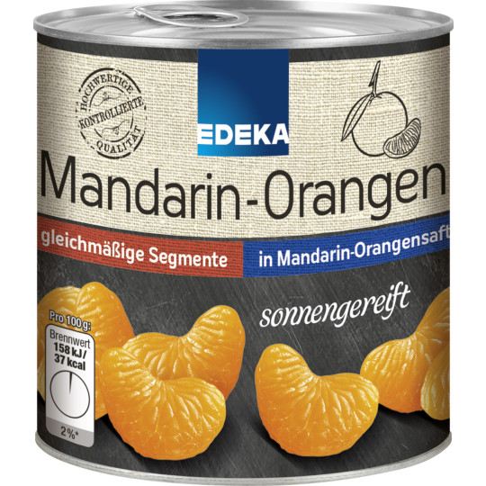 EDEKA Mandarin-Orangen in Mandarin-Orangensaft 300G