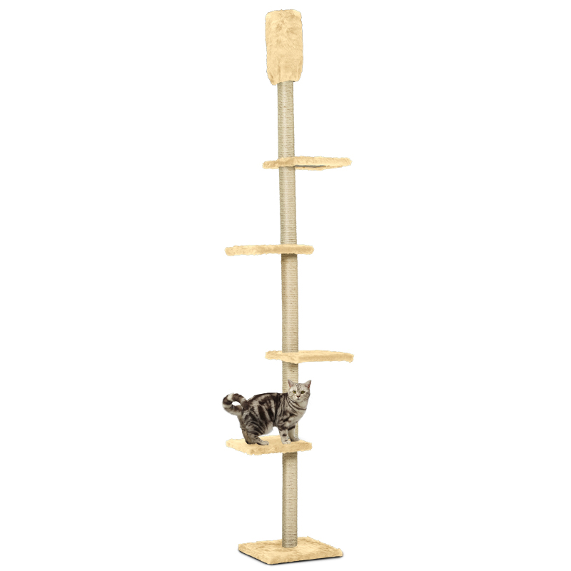 Silvio Design Kratzbäume Silvio Design Kratzbaum Deckenspanner Superior beige