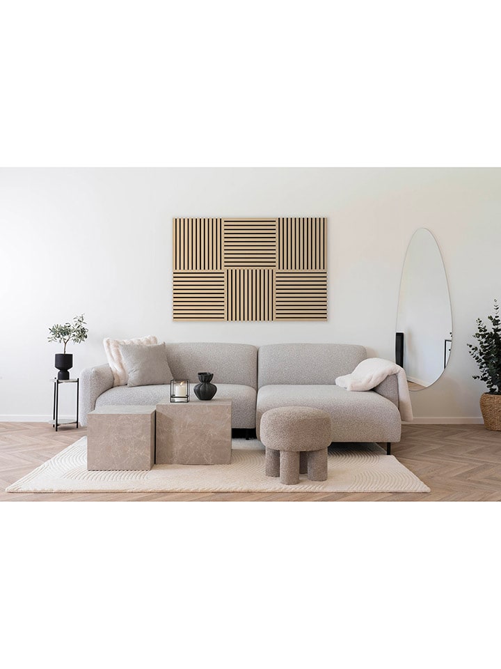 House Nordic Wandobjekt in Creme - (L)52 x (B)52 cm günstig kaufen onesize