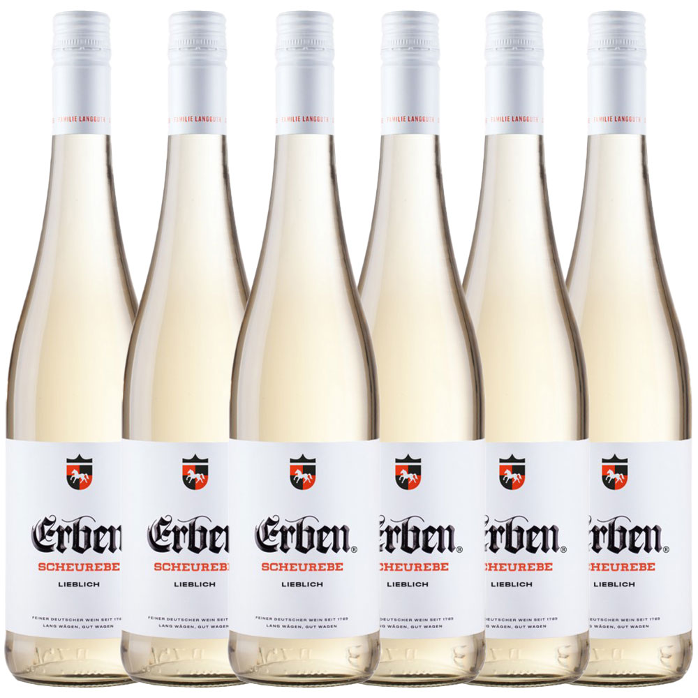 Erben Scheurebe lieblich 2021 / 2022 - 6er Karton