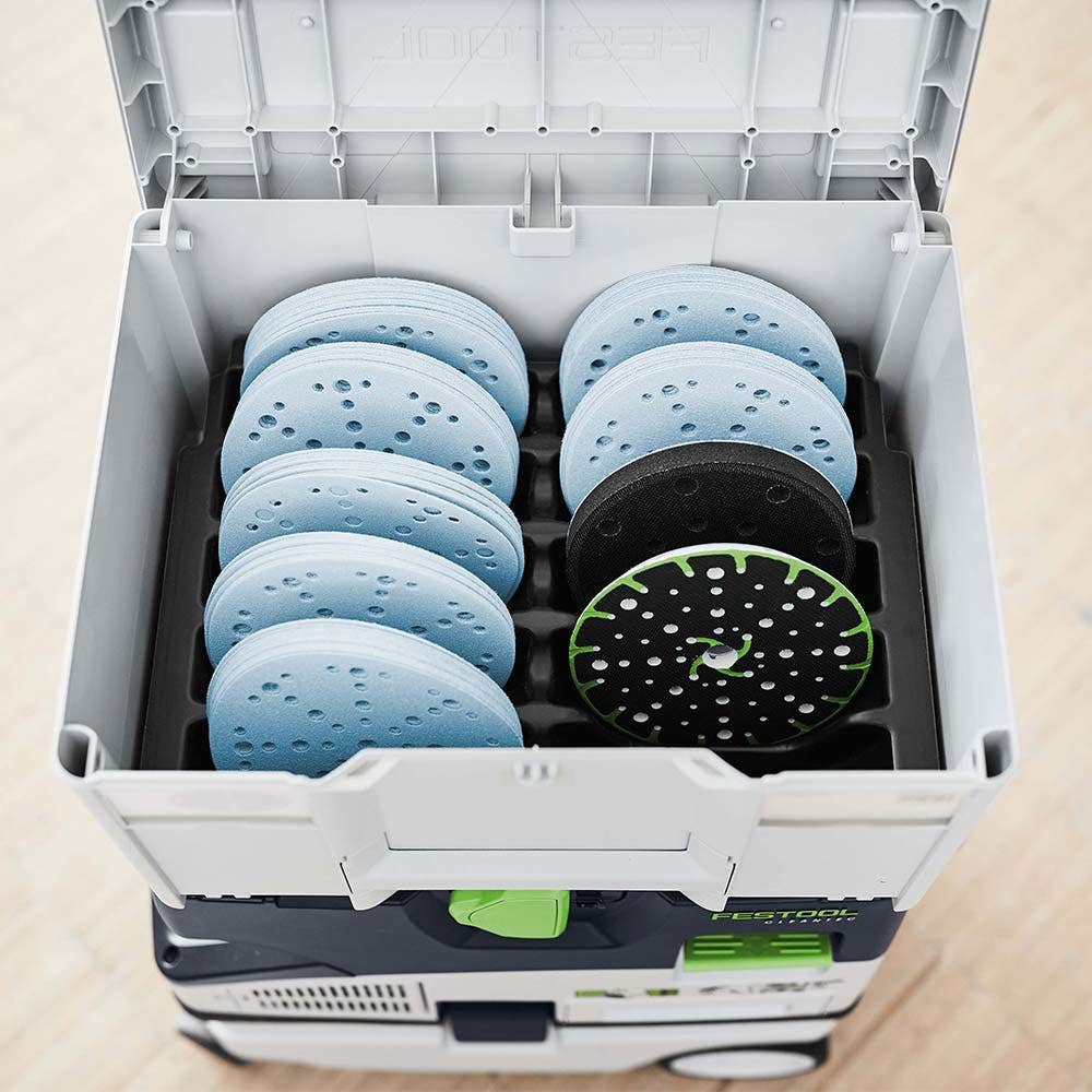 FESTOOL Systainer3 SYS 3 10 Soquete abrasivo 150 mm 576785