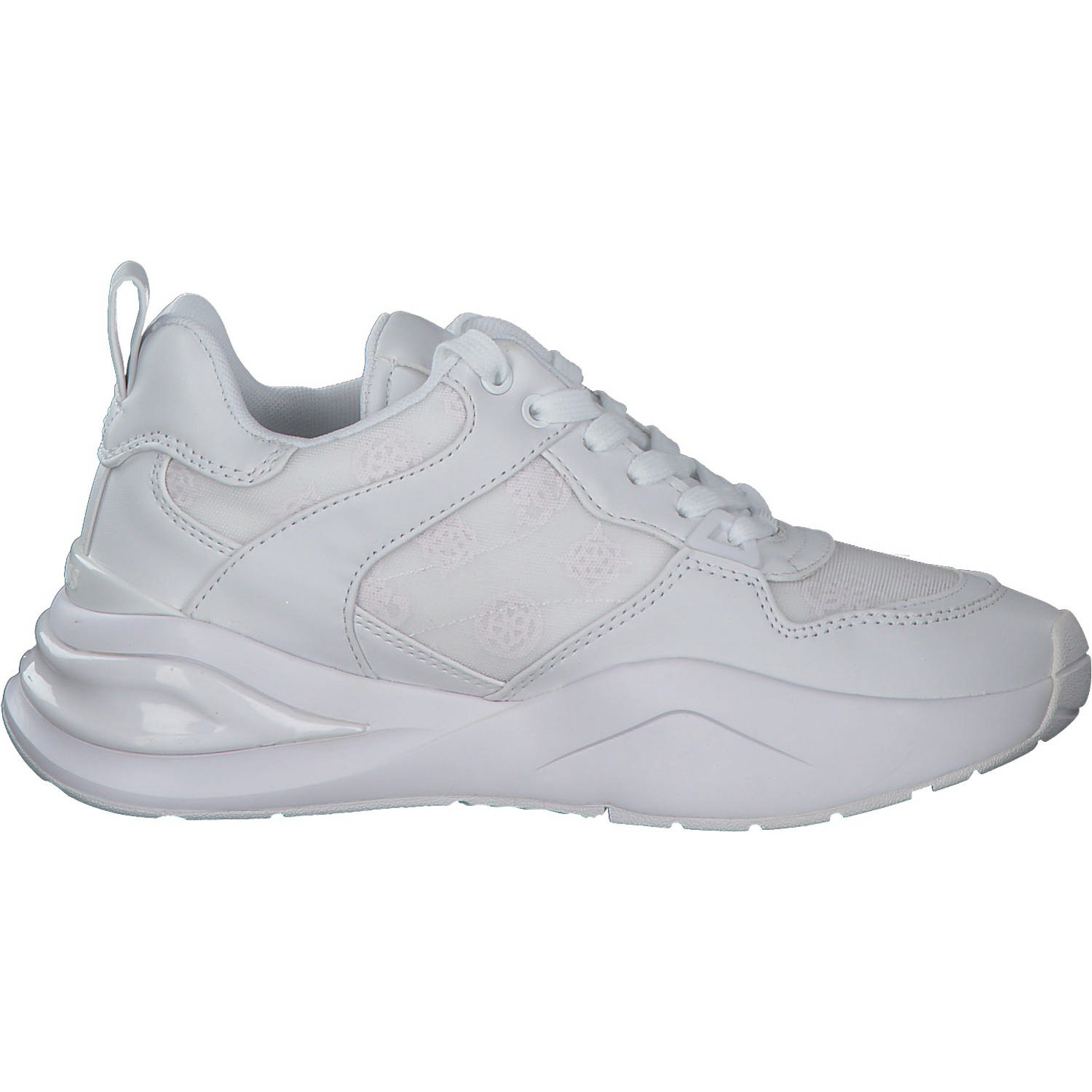 Guess Bestie FL5B3S, Sneakers, Damen, Weiß