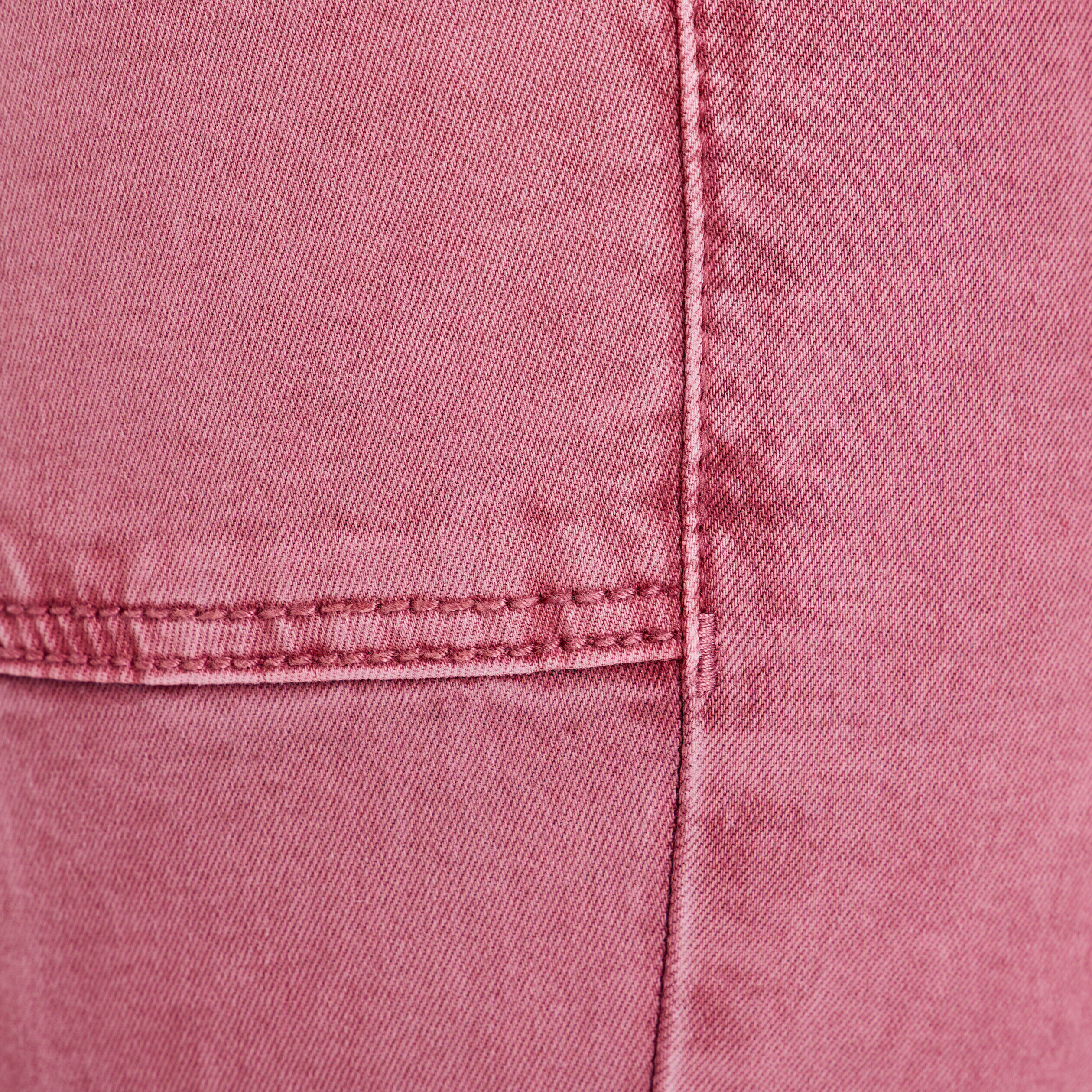 Pantalon skinny poches cargo vieux rose femme | Cache Cache