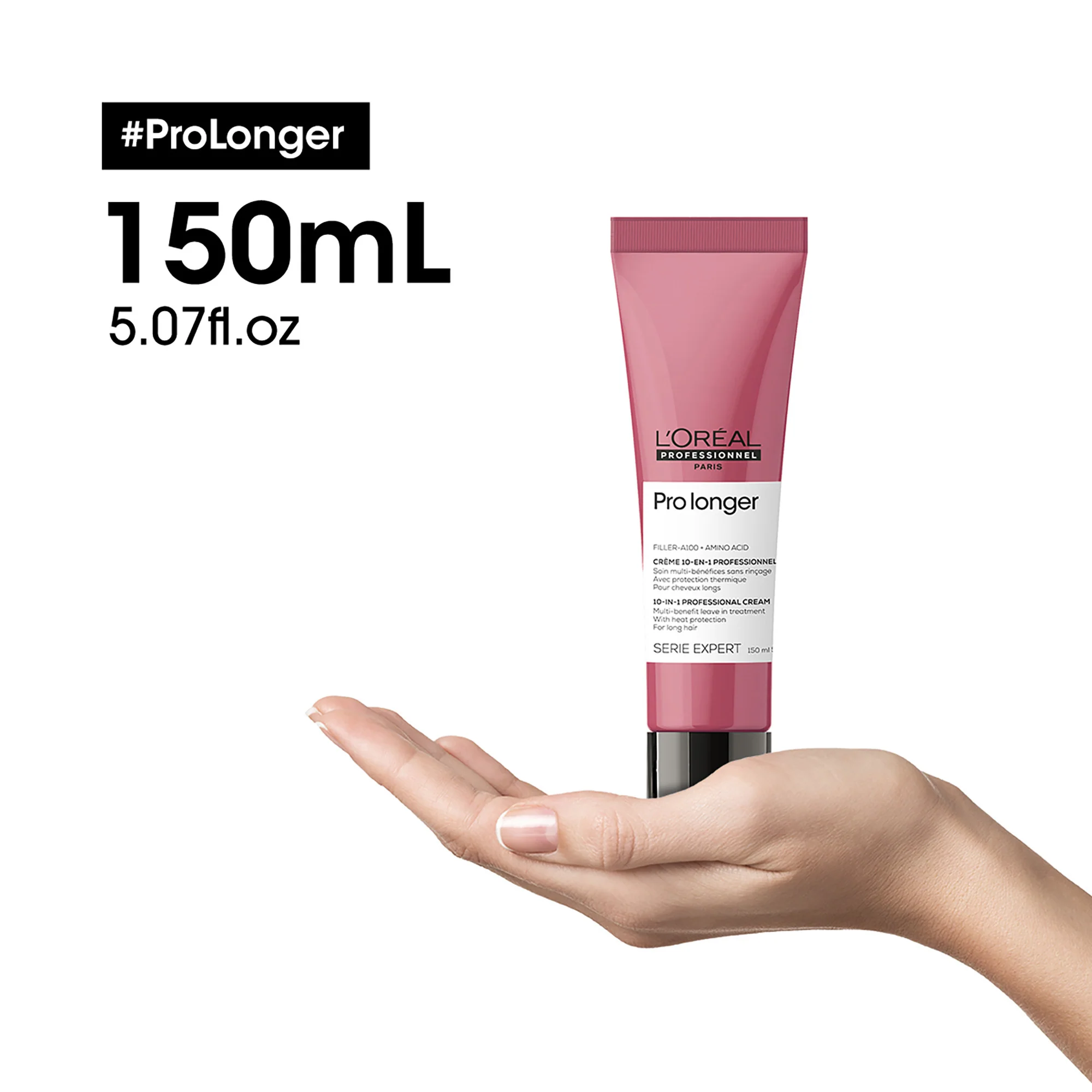 SERIE EXPERT New Pro Longer 10-in-1 Cream - Muotoilu- ja viimeistelyvoide, Hiusvoide