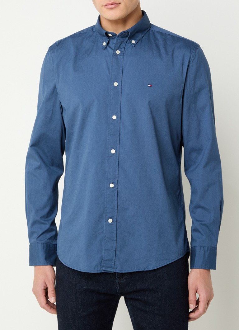 Tricou Tommy Hilfiger TH Flex Classic Fit cu logo