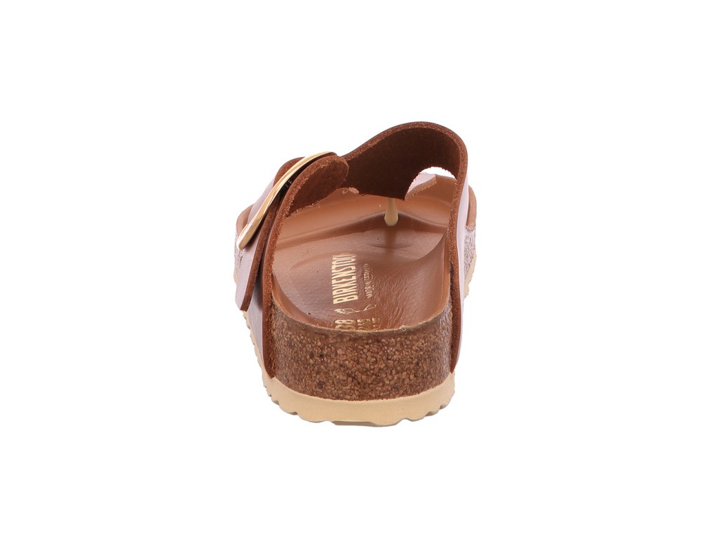 BIRKENSTOCK Pantoletten braun Gizeh Big Buckle[Zehensteg]