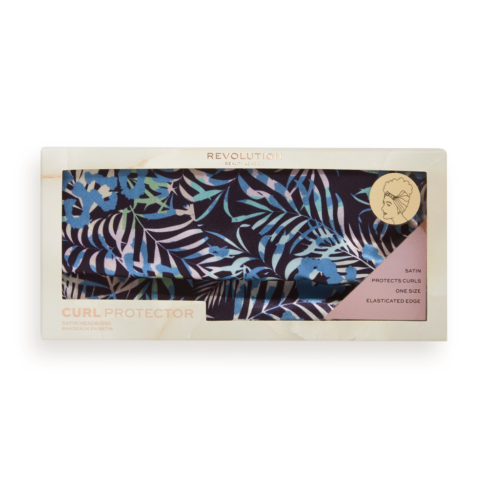revolution hair Revolution Haircare Satin Headband Tropical Print Bandeau