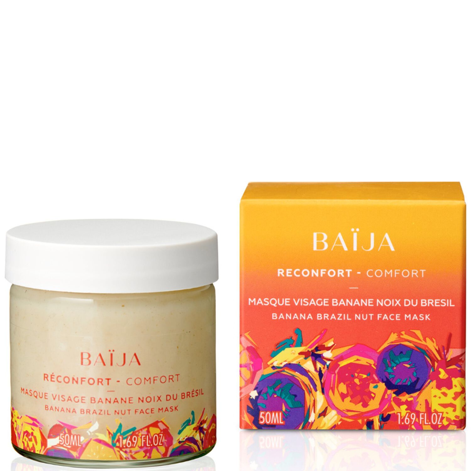 baïja Banane & Noix de Macadamia Masque Visage 50 ml