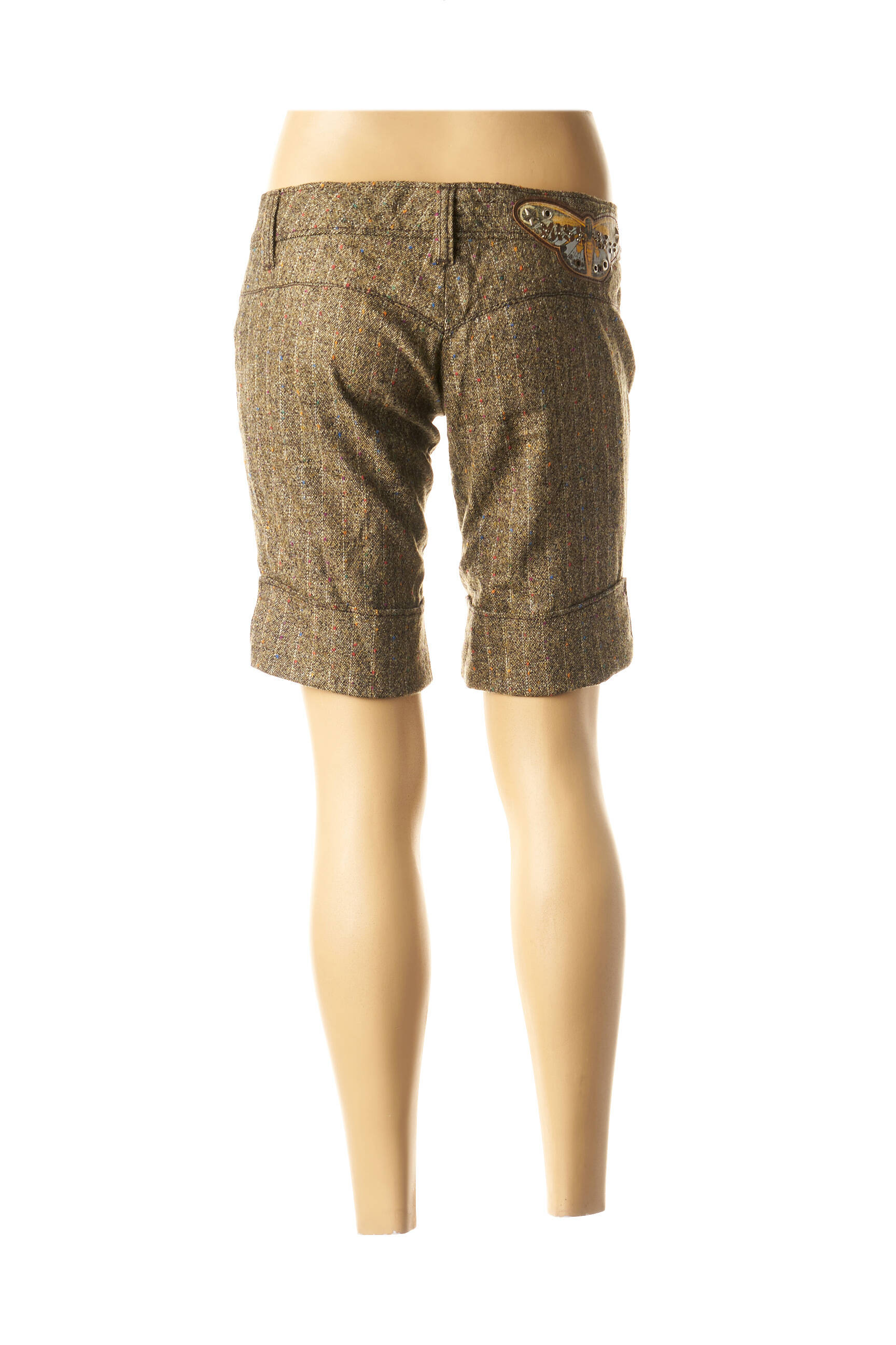 Miss Sixty Bermudas Femme couleur marron