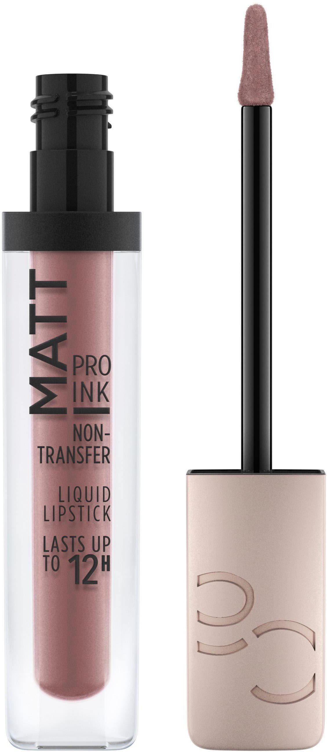 Catrice Lippenstift Matt Pro Ink Non-Transfer Liquid Lipstick, 3-tlg.