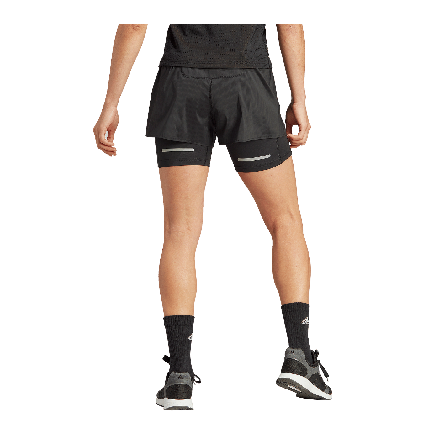 adidas Ultimate Two-in-One Shorts Black