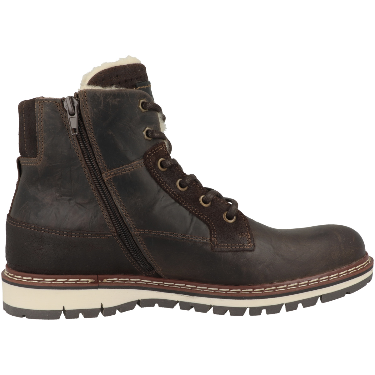 Bullboxer 877K55858A Schnürboots dunkelbraun