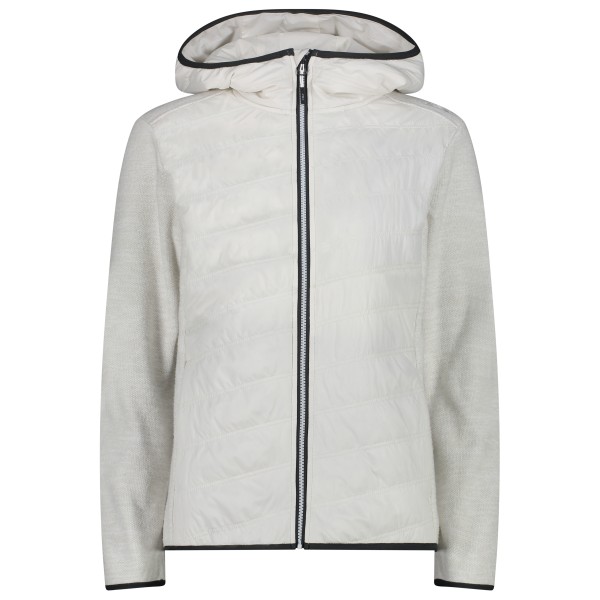 CMP - Women's Jacket Hybrid Fix Hood Poly Pongee - Fleecejacke