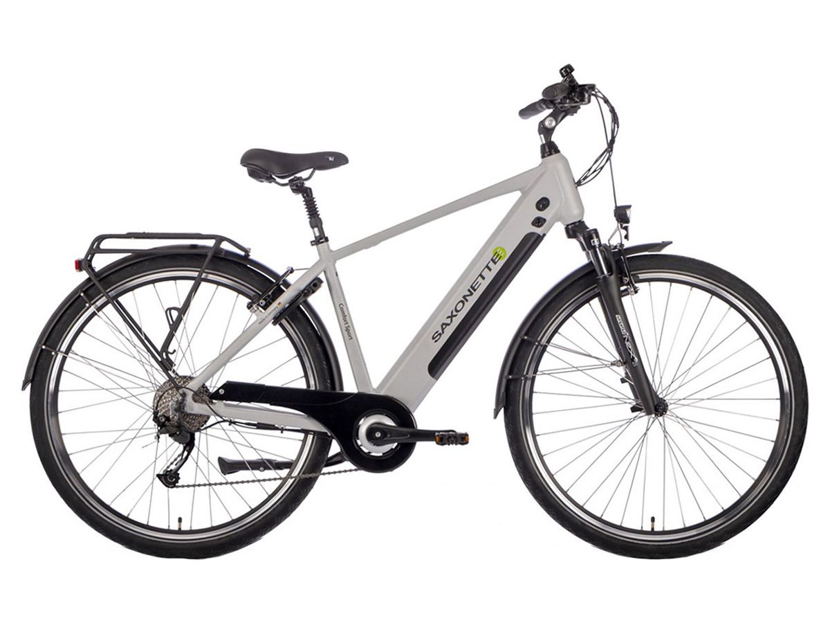 Saxonette Comfort Sport 54cm 9sp Elektrisches Herrenfahrrad