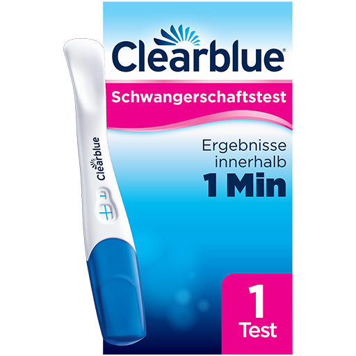 CLEARBLUE Schwangerschaftstest schnelle Erkennung  1 St  Test