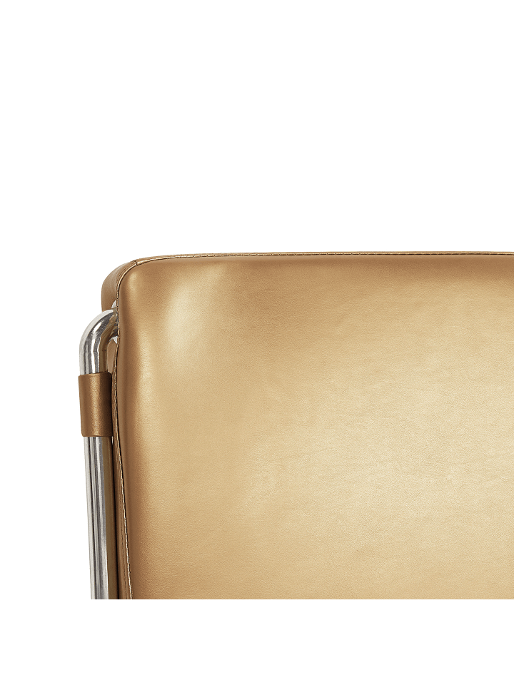 Beliani Doppelbett mit LED PARIS in Gold/Silber - (W) 175 x (H) 83 x (L) 228 cm günstig kaufen onesize