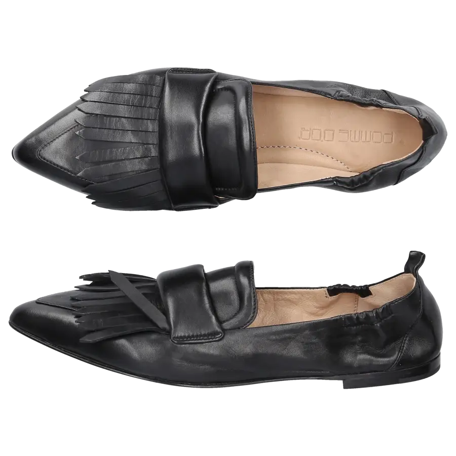 Pomme D`OR - Loafer 0523 Nappaleder - schwarz