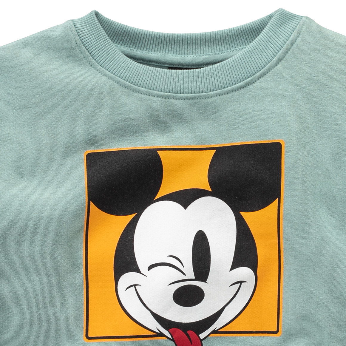 Micky Maus Sweatshirt mit großem Print