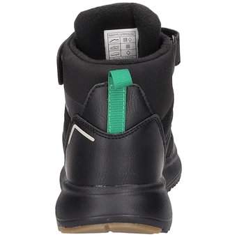Run Lifewear Klett Boots in schwarz