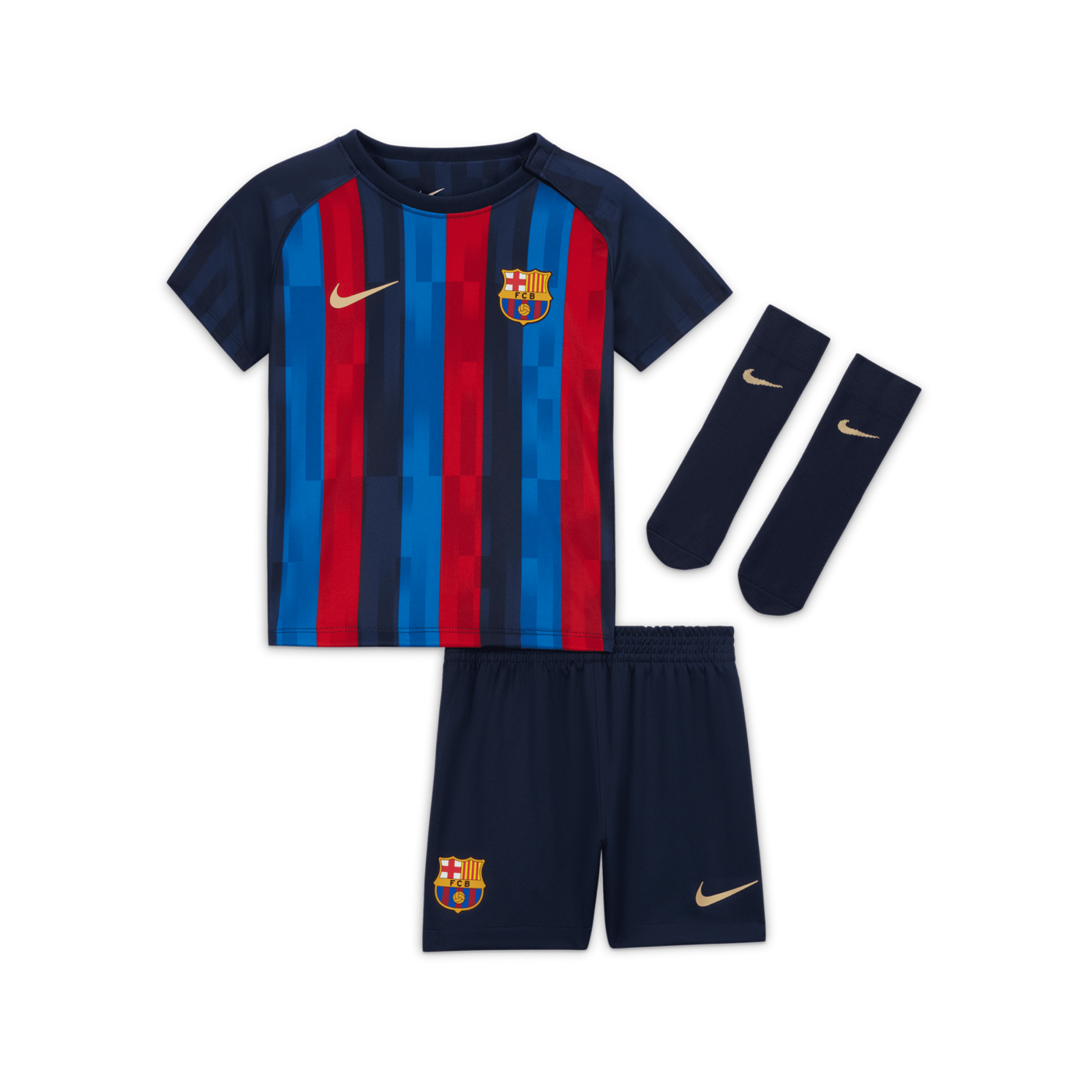 Nike FC Barcelona Babykit Home 2022/2023 Blau F452