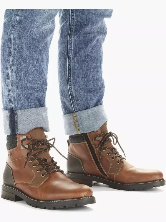 Rieker Herren Schnürstiefel