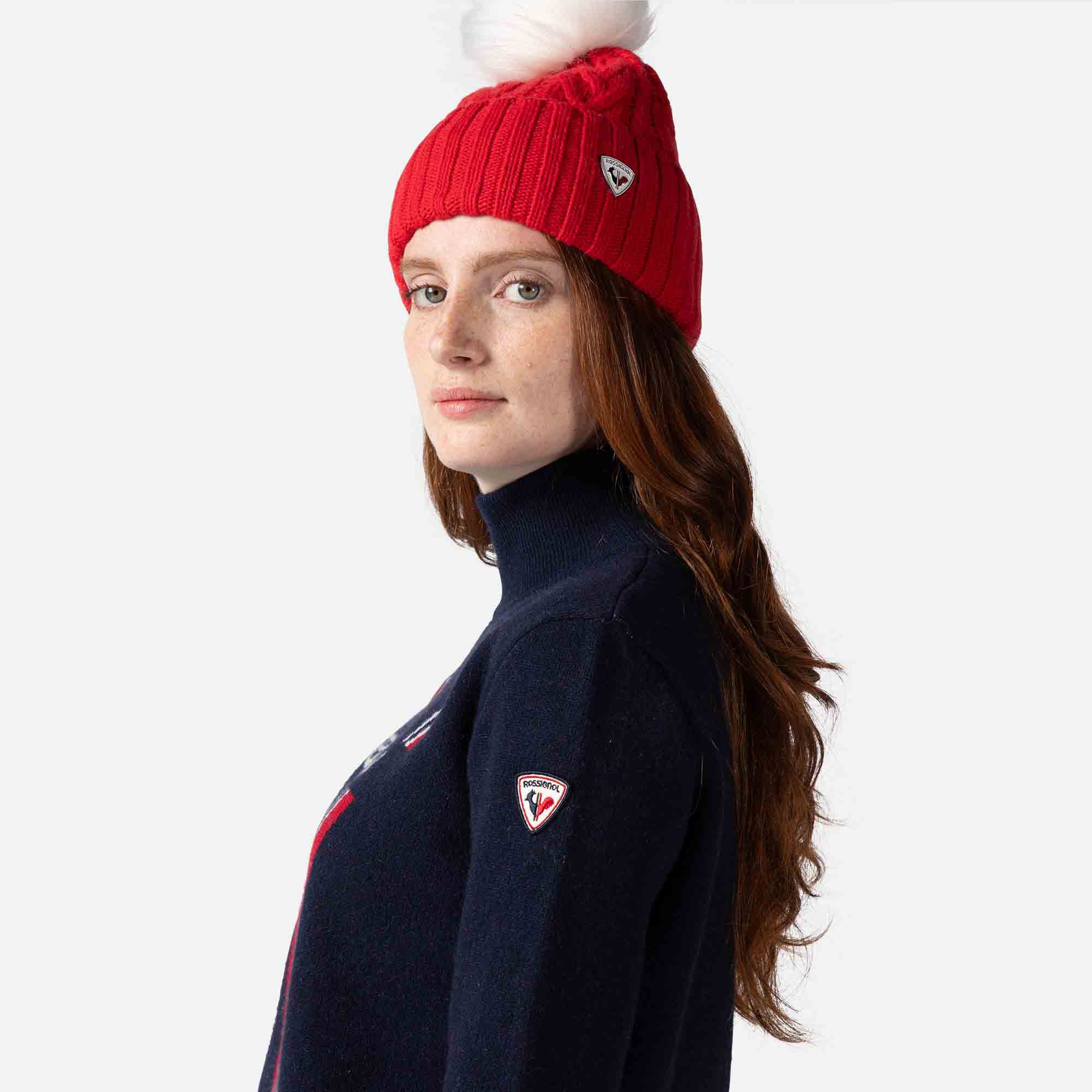 Pull en maille à col haut Victoire femme