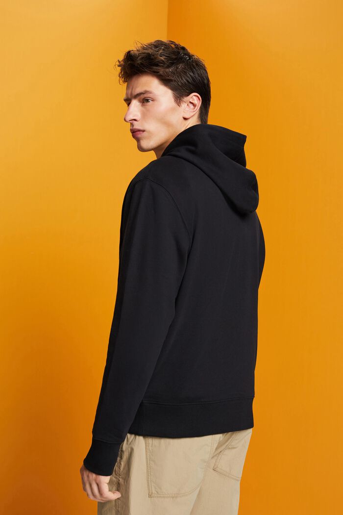 Hoodie mit Print, 100 % Baumwolle