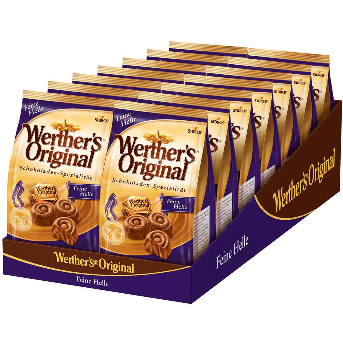 Werther's Original Schokoladen-Spezialität Feine Helle 153g