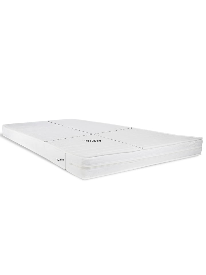 Homestyle4u Matratze 140x200 H2 in Weiß günstig kaufen 140 x 200 cm
