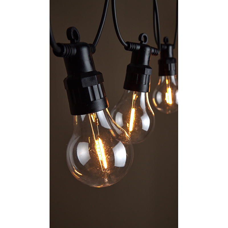 Home Lyslenke Vintage 10 LED-lys, seriekobling