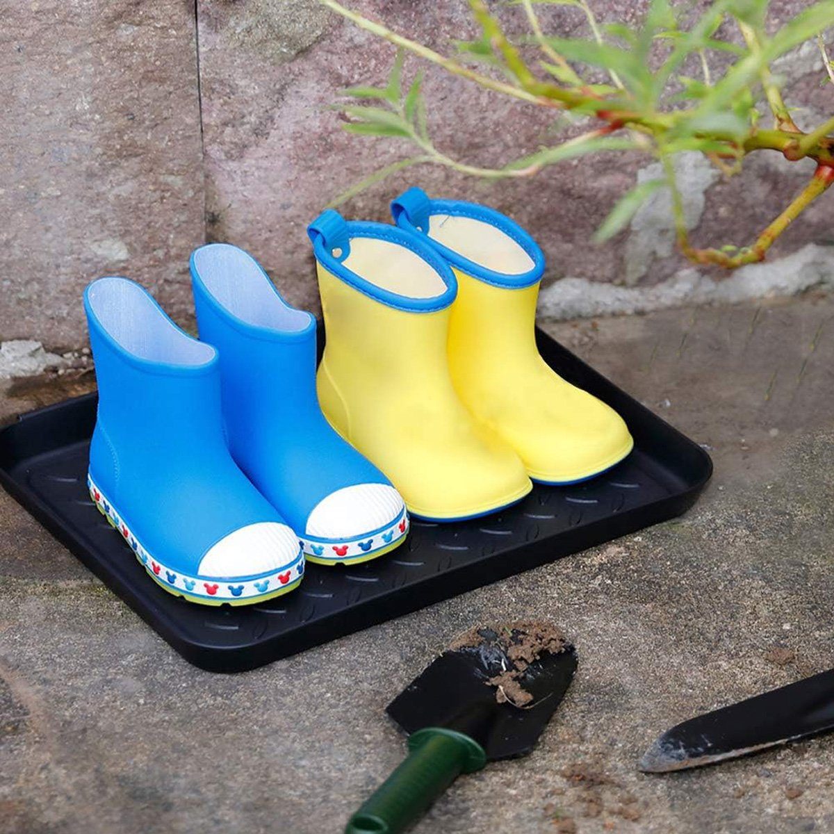 götäzer Schuhabtropfschale 3 Einlegesohlen aus Kunststoff (1-tlg), Liebe beginnt Schuhregal, Schuhabtropfschale