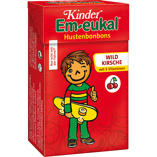 EM-EUKAL Kinder Bonbons zuckerhaltig Pocketbox  40 g  Bonbons
