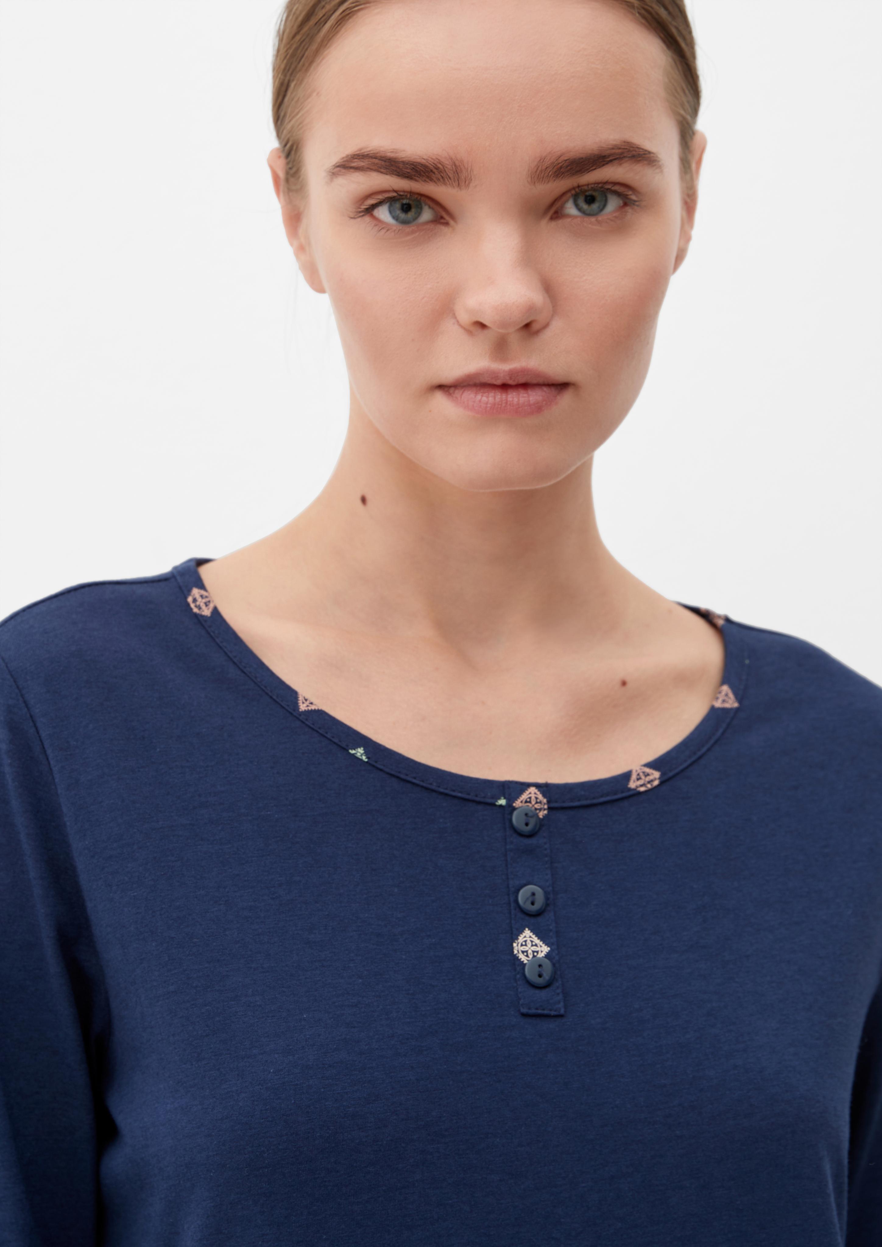 Langes Pyjama-Shirt  6008357-5865