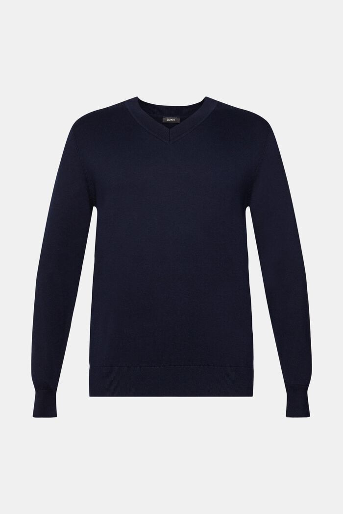 Strickpullover mit V-Ausschnitt