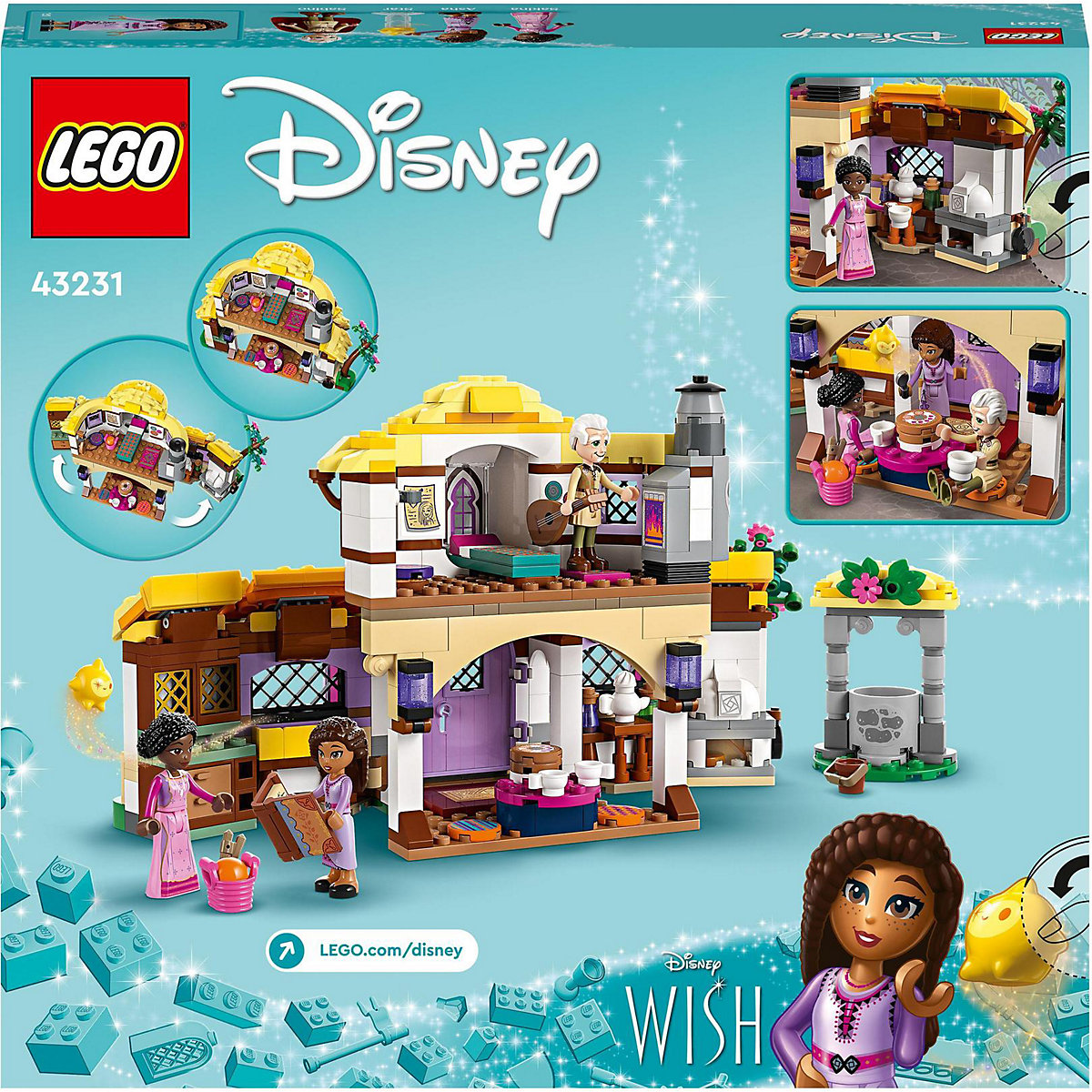 LEGO®   Princess 43231 Ashas Häuschen