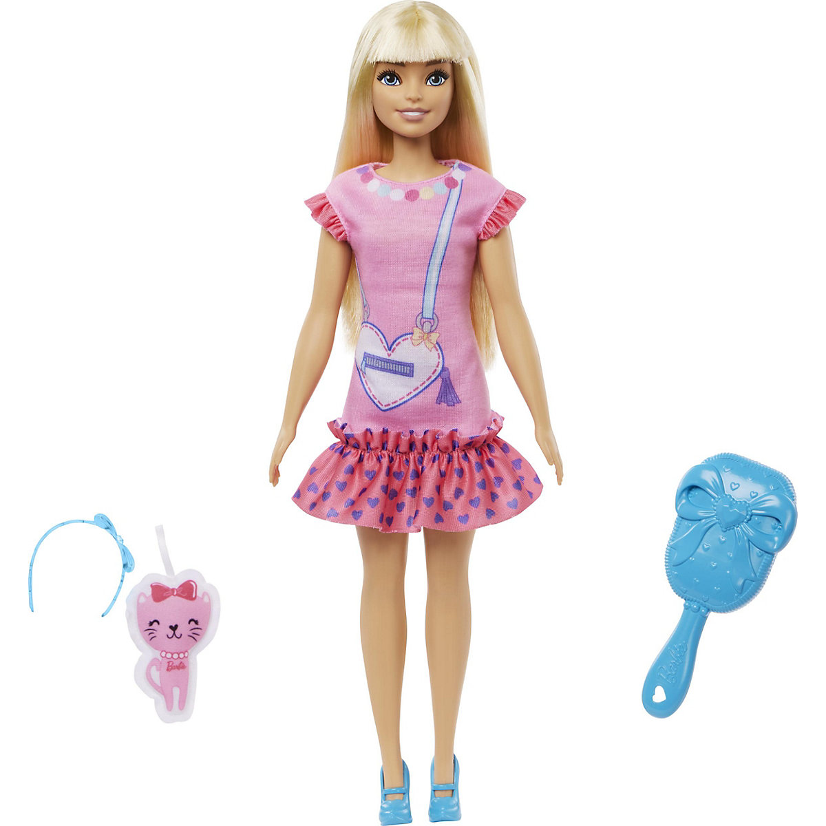 Barbie-Puppe für Vorschulkinder, My First Barbie Malibu, ca. 34 cm
