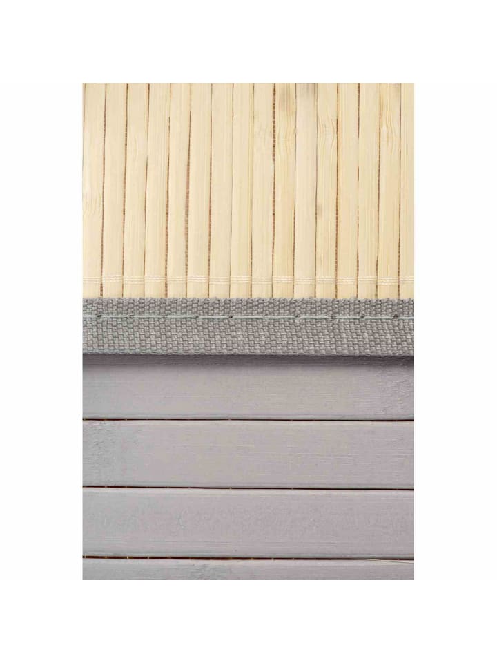 WohnDirect Wäschekorb mit Deckel BAMBOO in Waschgrau günstig kaufen